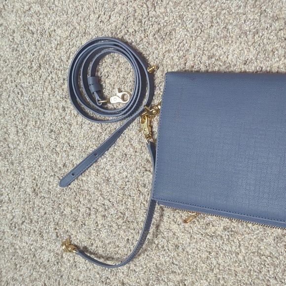 Dagne Dover Grey-Blue Large Wristlet/Bag - Picture 5 of 5